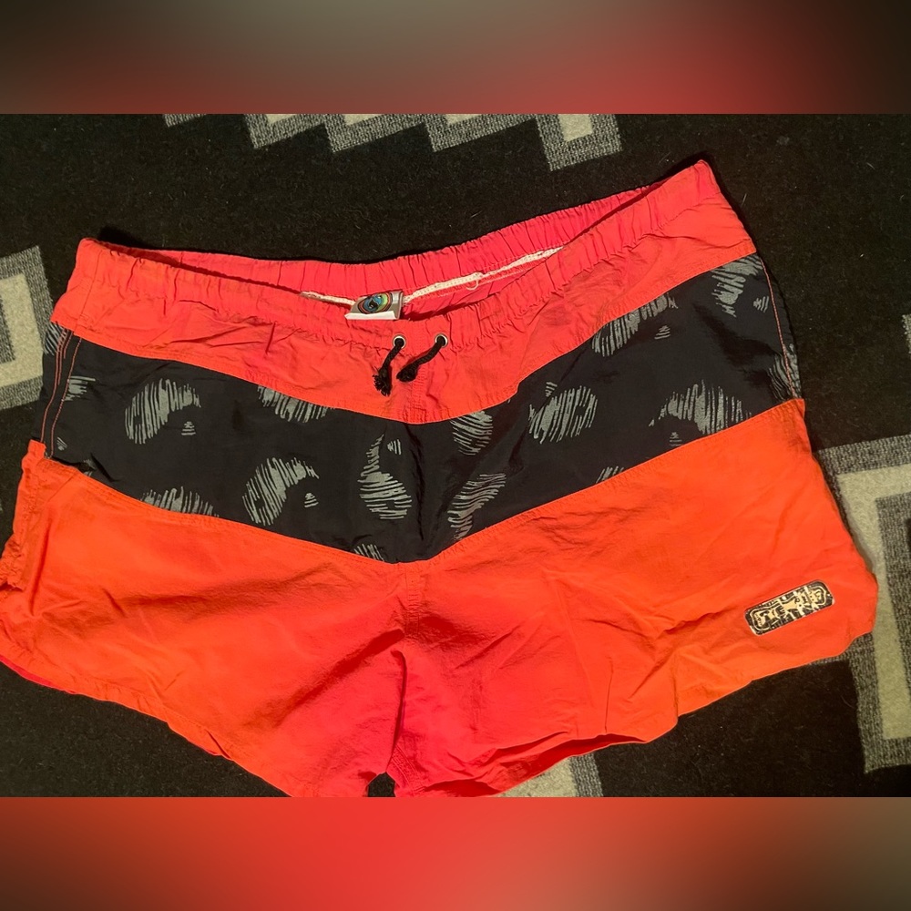 Rad Vintage T & C Surf Swim Shorts Mens XL